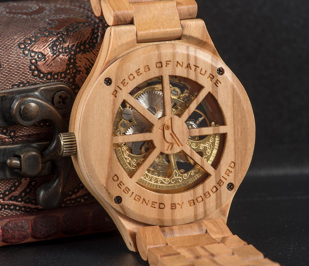 Wood Watch Men Luxury Brand Automatic