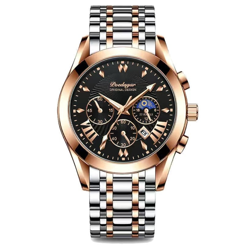 New Fashion Mens Watches Waterproof Luminous