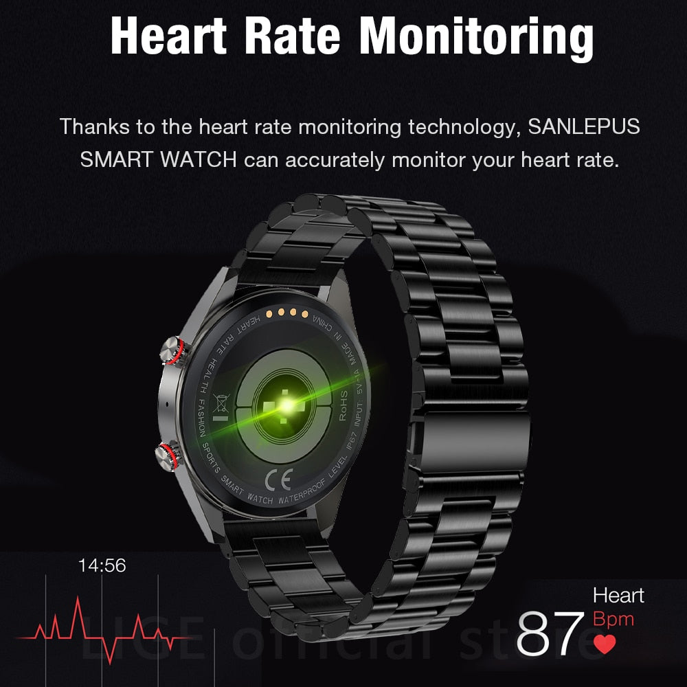 New 454*454 Screen Smart Watch Men.