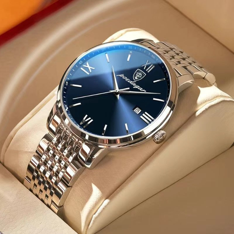 Top Brand Luxury Men Watch Waterproof Luminous Stainless
