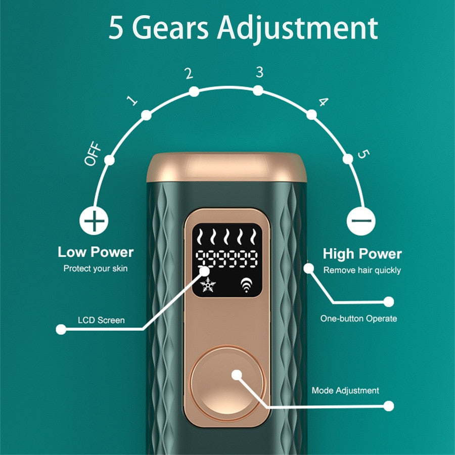 Freezing Piont IPL Hair Removal Laser - TEXVIN