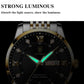 Men watch stainless steel top quailty luxury push button