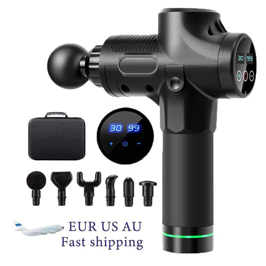 Massage Gun Electric Deep Muscle massager Pain Relief Body Fascial