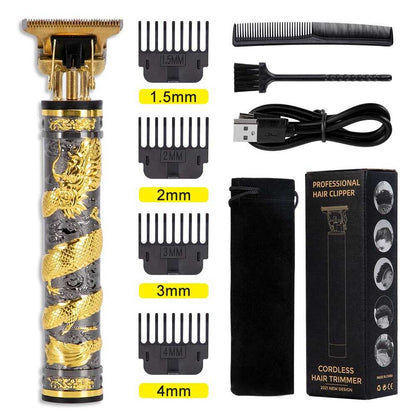 T9 Vintage Hair Lighter Clipper For Men Barber Hairdresser Hair Cutting Machine