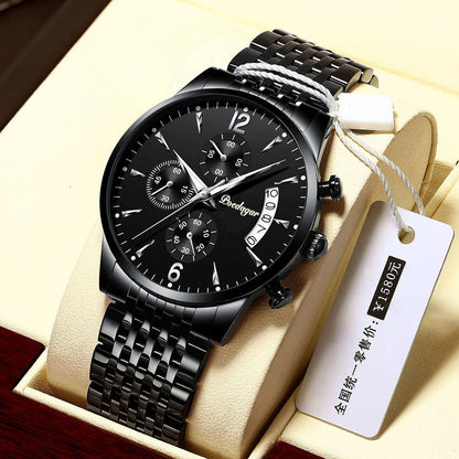 New fashion men watches waterproof luminous quartz