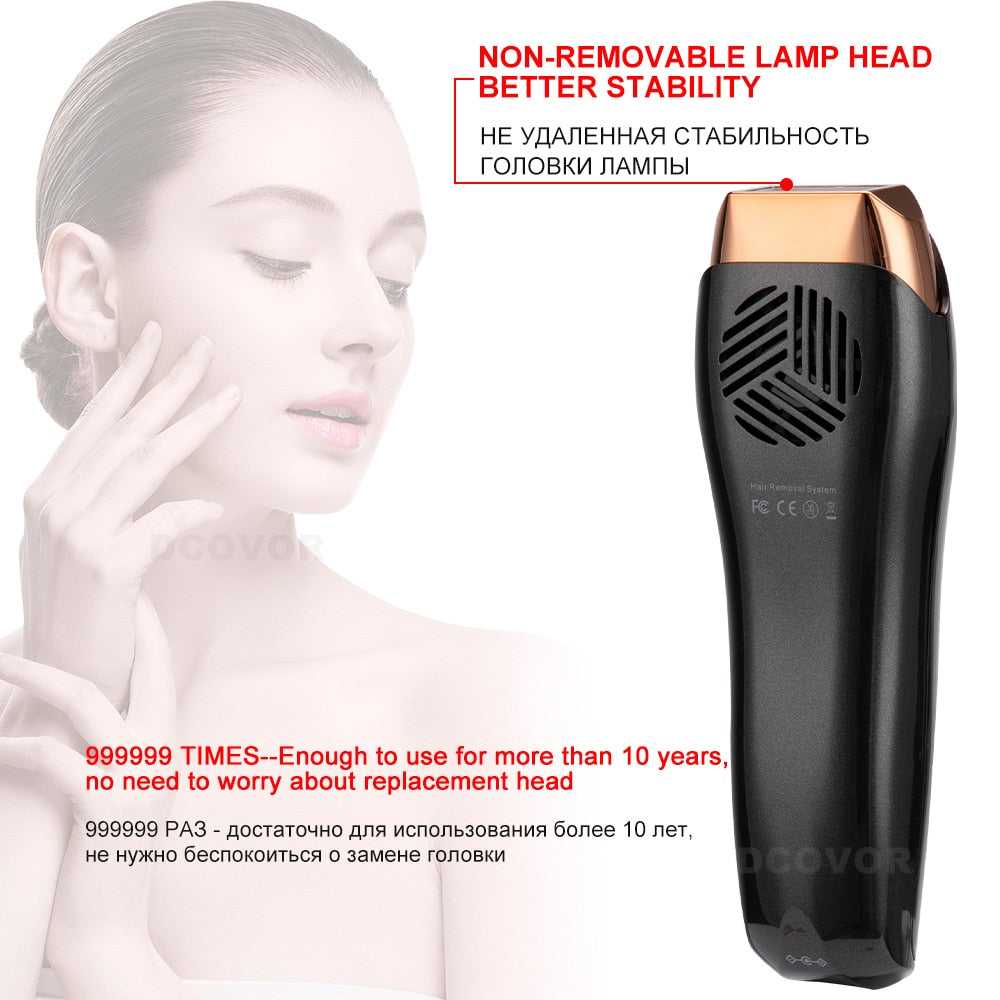 New Tech Painless Touch Screen10 Levels Photoepilator Hair Removal Laser
