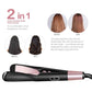 Hair Curling Brush Professional Ceramic Curler Flat Iron Hair Tools Hair Straightener