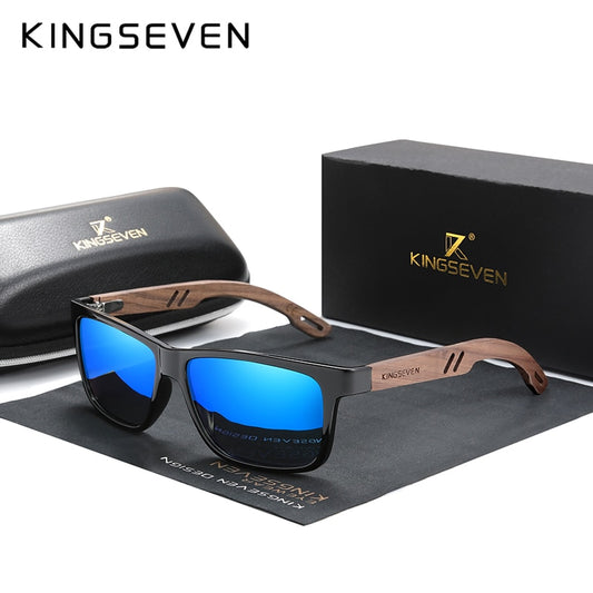 Walnut Wood Handmade Sunglasses Men Polarized