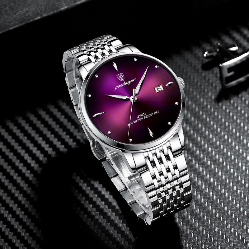 Top Brand Luxury Men Watch Waterproof Luminous Stainless