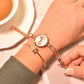 Women Bracelet Watches Luxury Fashion Rose Gold
