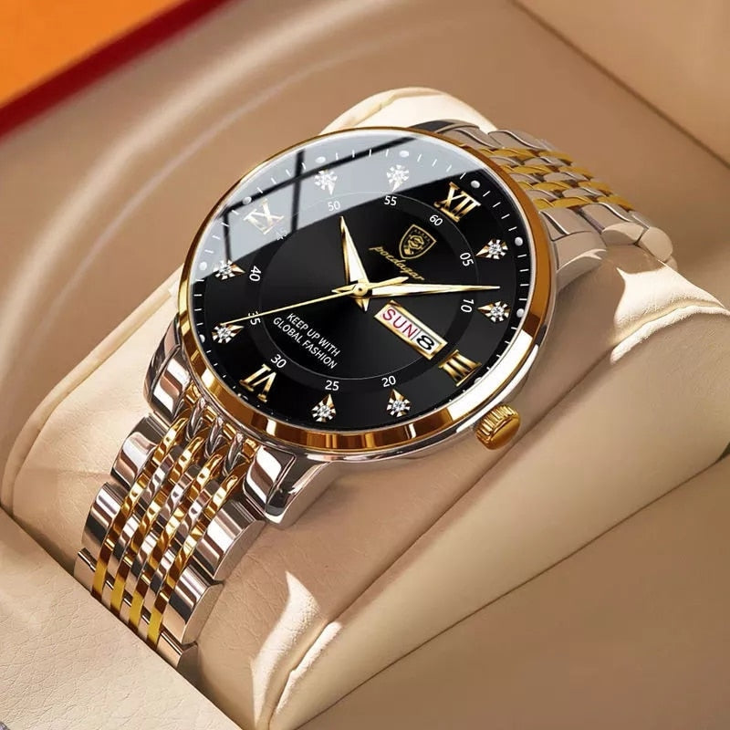 Top Brand Luxury Men Watch Waterproof Luminous Stainless