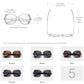 Design Polarized Gradient Lens Sunglasses For Women Butterfly