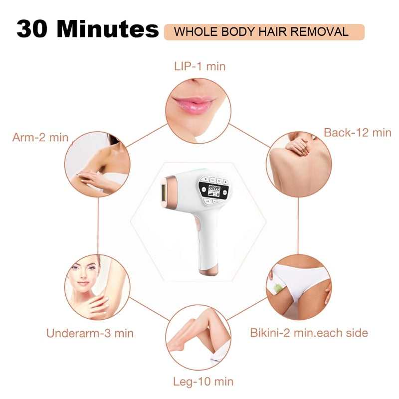 999999 Flashes IPL Laser Hair Removal Machine 5in1 Electirc