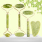 2pcs Jade Roller  Massager Face Slimmig Rollers Lift Anti Wrinkle Facial Beauty Skin