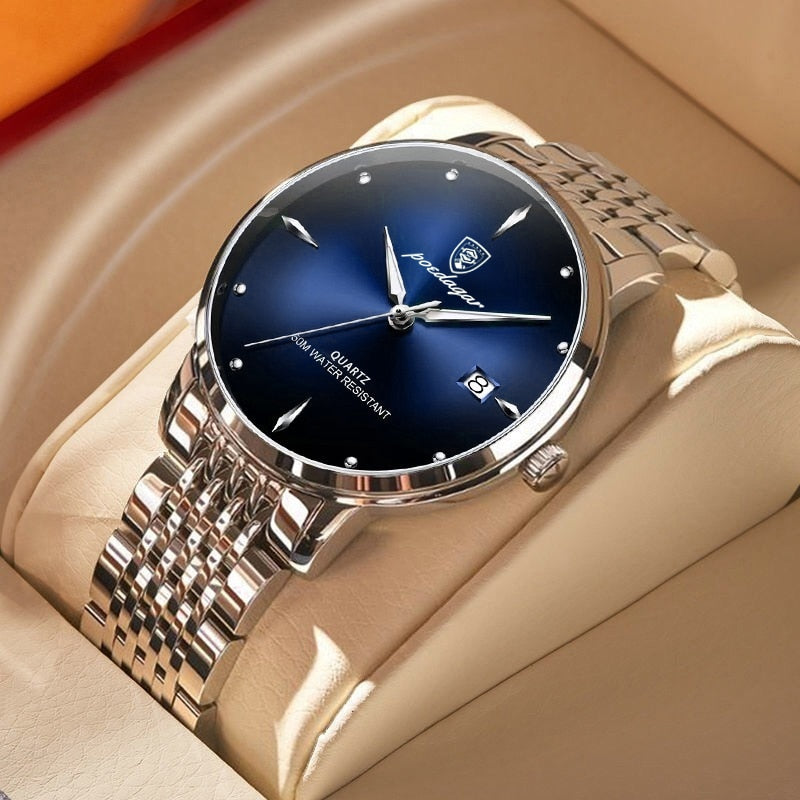 Top Brand Luxury Men Watch Waterproof Luminous Stainless