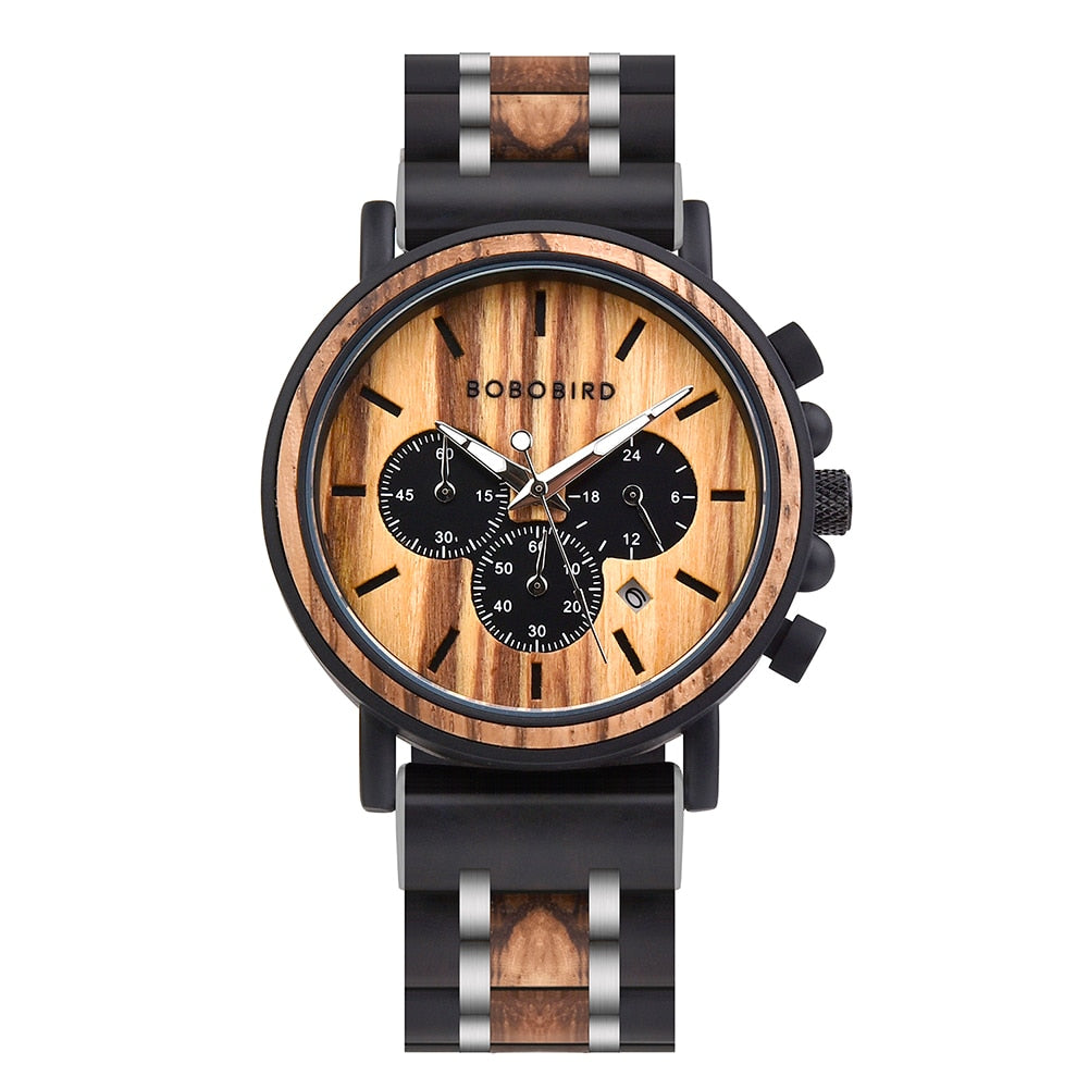 Wooden Watch Men erkek kol saati Luxury