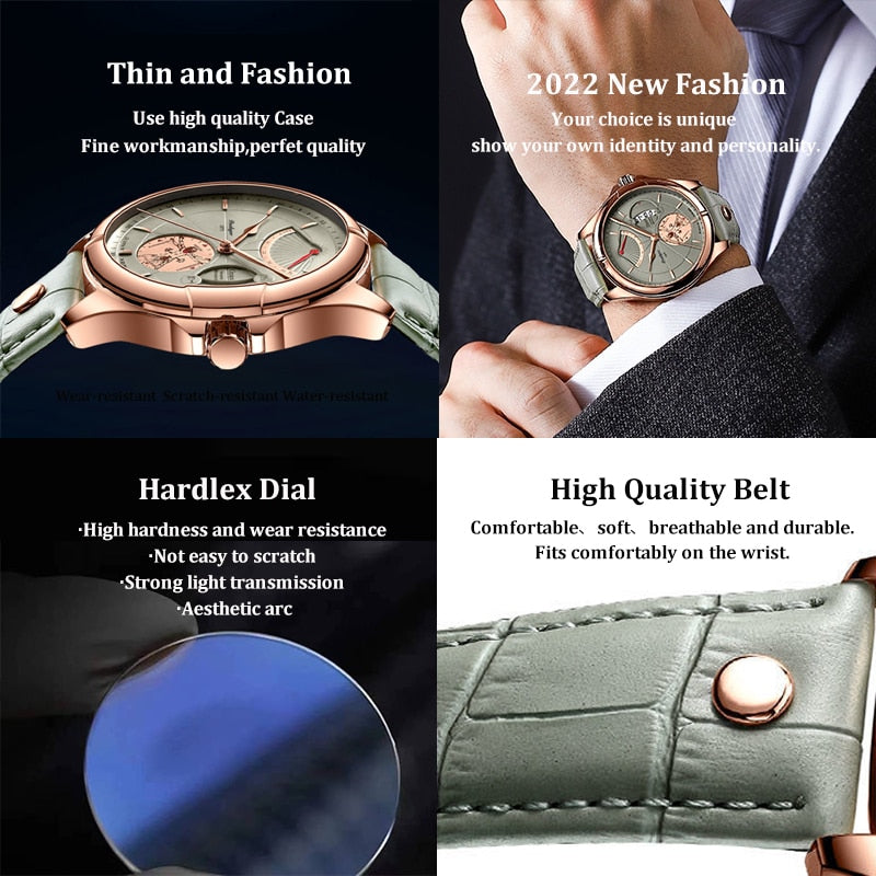 Men watch fashion top luxury sport men wristwatch