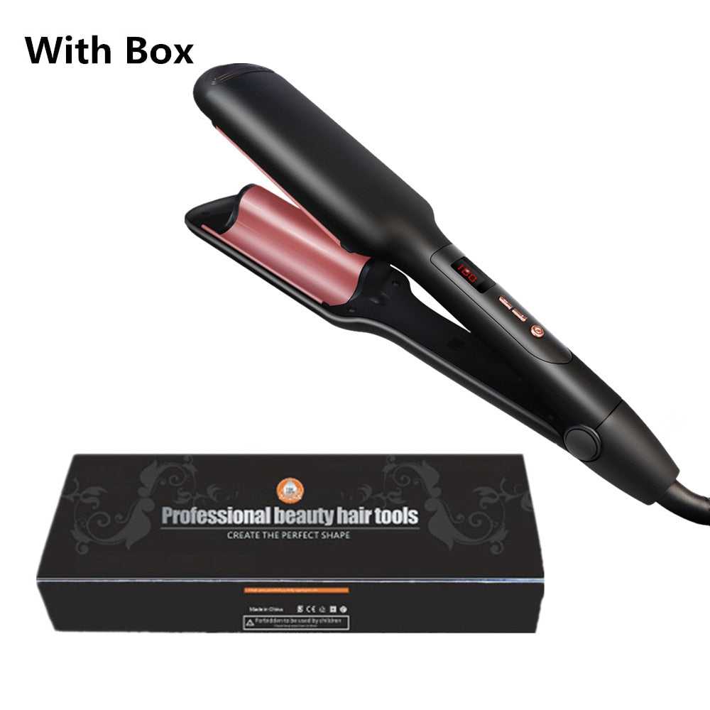 Curlers Straightener Irons Hair Curler Corrugated Curling Iron Tourmaline Ceramic