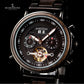 Couple Automatic Watches Wooden Stainless