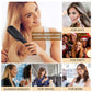 Hair Straightener Hot Comb 230℃ Anti-Scalding Hair Brush Ceramic Heating Lcd Display Dual Voltage Silent Beard Straightener Iron
