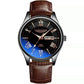 Fashion Man Watch Leather Top Brand Luxury Watches Waterproof