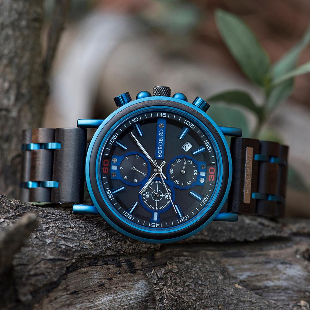 New Wooden Watch Men Top Brand Luxury