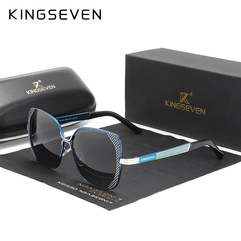 Design Polarized Gradient Lens Sunglasses For Women Butterfly