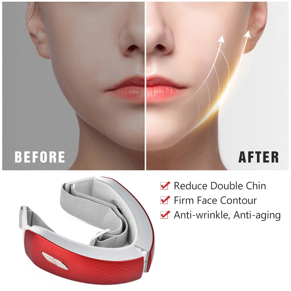 6 Modes Facial Lifting Device LED Photon Heating - TEXVIN