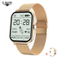 LIGE New Bluetooth Call Smart watch Women Full touch Screen