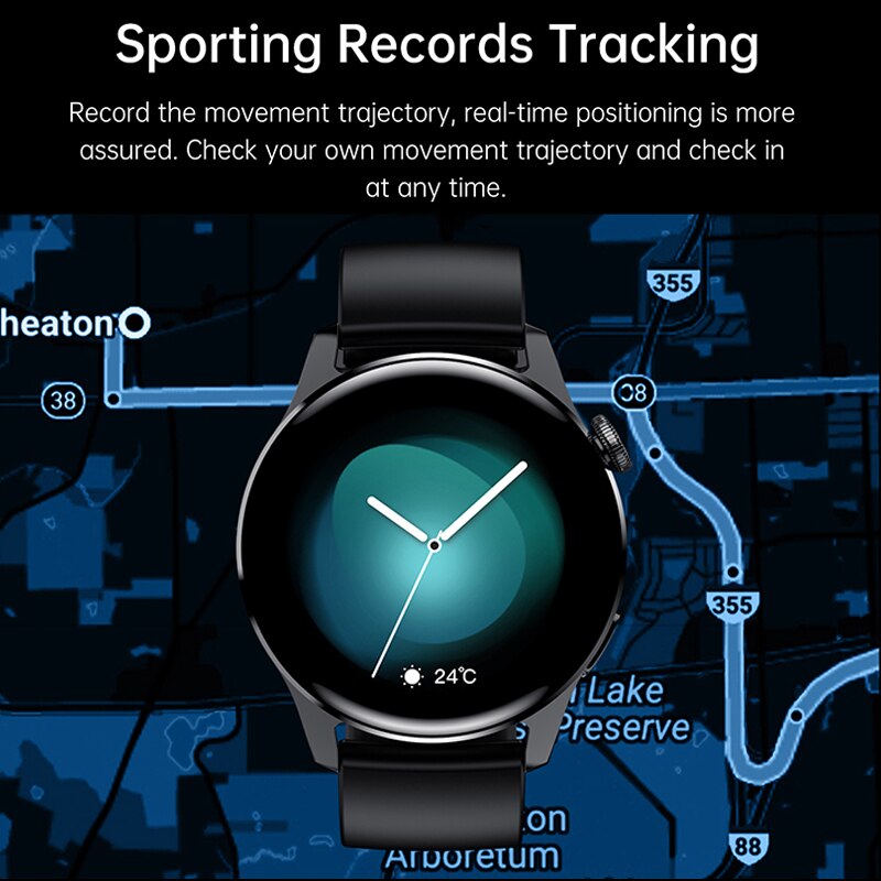 Huawel smart watches men waterproof sport fitness