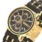 Wood Watch Men Chronograph Military
