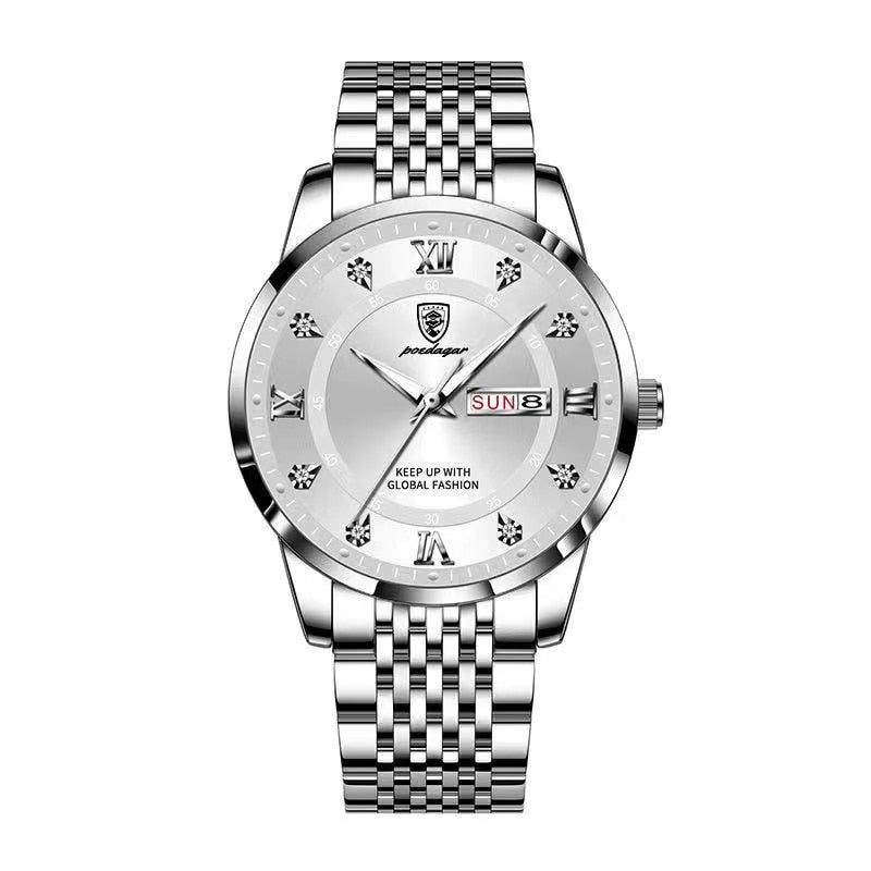 2022 fashion watch men stainless steel