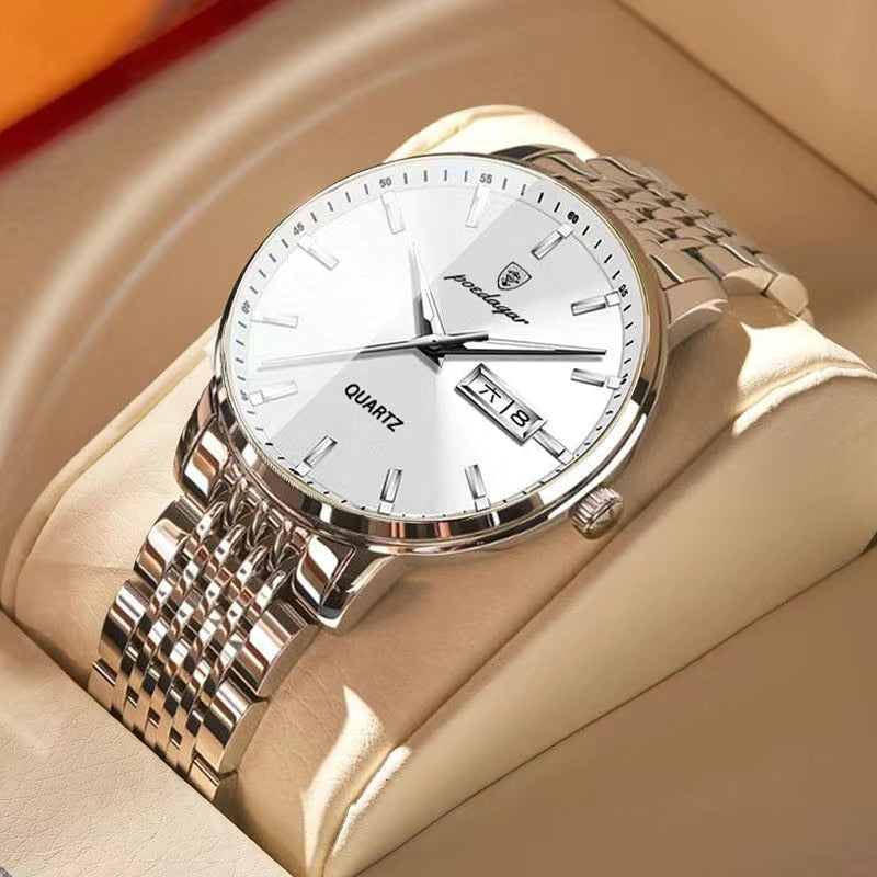 Top Brand Luxury Men Watch Waterproof Luminous Stainless