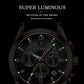 New Fashion Mens Watches Waterproof Luminous