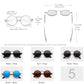 High Quality Gothic Steampunk Sunglasses Polarized