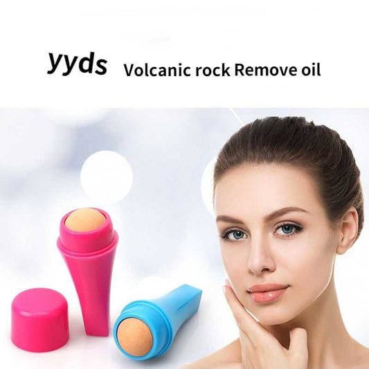 Natural Volcanic Roller Oil Control Roller Facial Skin Care Tools. - TEXVIN