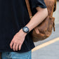 Watch Men Wooden Stainless Steel Business Sport