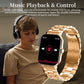 LIGE New Bluetooth Call Smart watch Women Full touch Screen