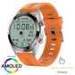 454*454 HD screen smart watch always display the time bluetooth