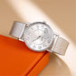 Fashion Women Watches Ladies Watch Silver