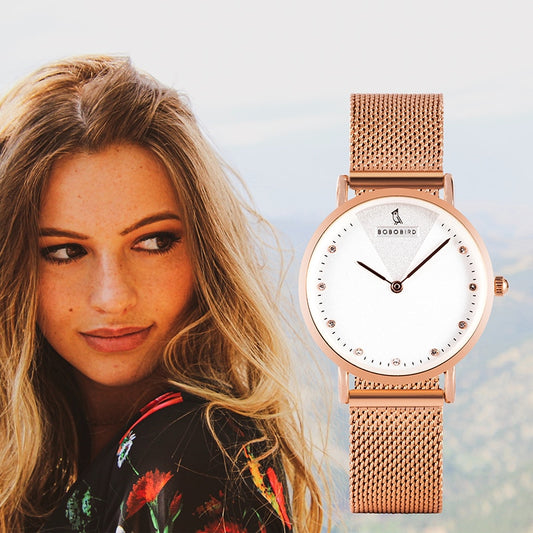 Women Watches Ladies Luxury stainless