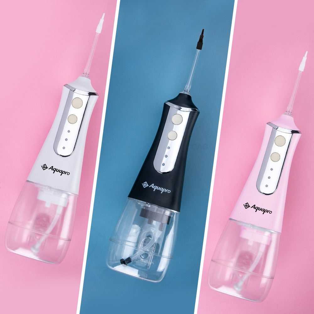 3 Modes Oral Irrigator Dental Water 5 Jets Thread 300ml For Teeth Stone