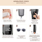 New Tech Painless Touch Screen10 Levels Photoepilator Hair Removal Laser