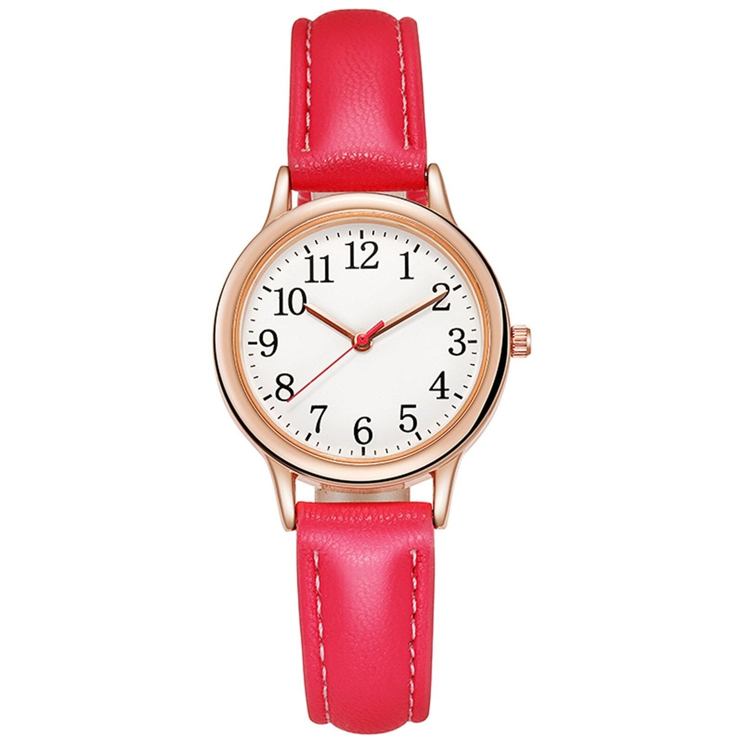 Women Watch Easy To Read Arabic Numerals Simple