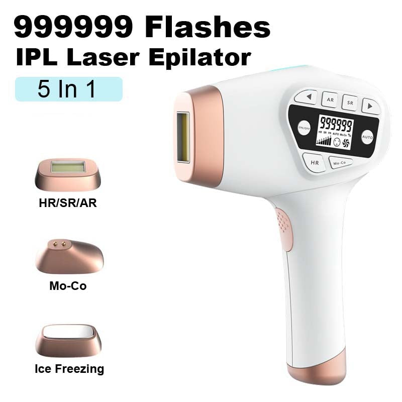 999999 Flashes IPL Laser Hair Removal Machine 5in1 Electirc