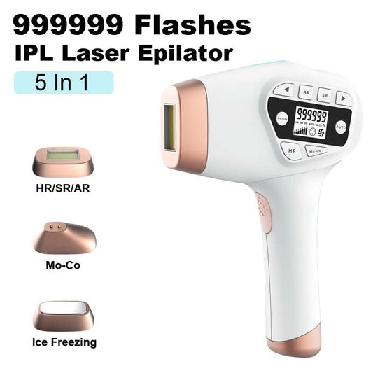 999999 Flashes IPL Laser Hair Removal Machine 5in1 Electirc