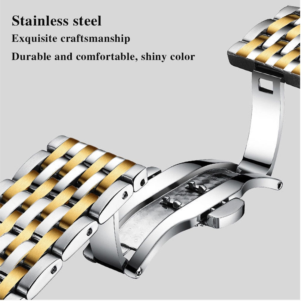 2022 fashion watch men stainless steel