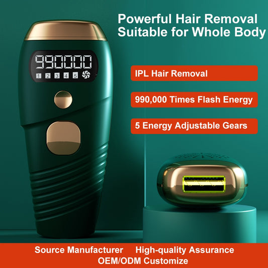 Laser Epilator For Women IPL Hair Removal 990000 Flashes. - TEXVIN