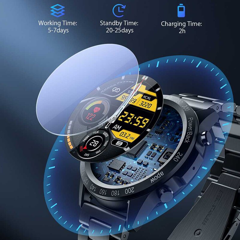 Luxury Watches Bluetooth Call Smart watch