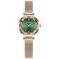 Japan Quartz Movement High Quality LANGLISHI Women Stainless Steel Mesh